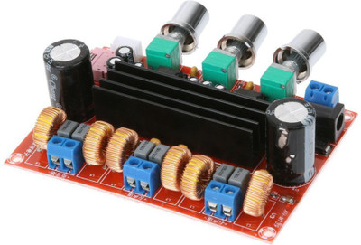 

xcluma TPA3116 2.1 CHANNEL DC 12V-24V 2*50W+100W XH-M139 DIGITAL Amplifier BOARD Electronic Components Electronic Hobby Kit