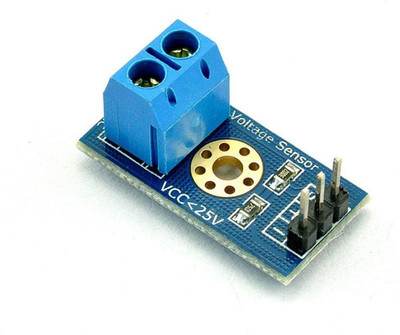 

xcluma VOLTAGE SENSOR FOR ARDUINO DC RASPBERRY PI AMPLIFIER DC 0-25V Electronic Components Electronic Hobby Kit