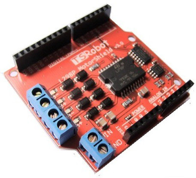 

xcluma L298P 2A H-BRIDGE DC MOTOR DRIVER ARDUINO SHIELD Electronic Components Electronic Hobby Kit