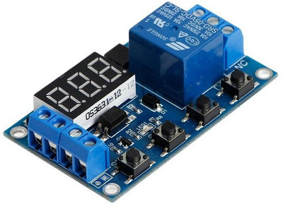 

xcluma 0.1 seconds to 999 minutes continuously adjustable delay off trigger delay module Electronic Components Electronic Hobby Kit