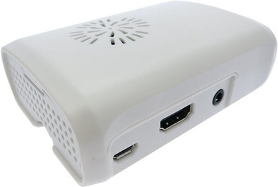 

xcluma Raspberry pi 2 Model B/B+ ABS Blob case with mini FAN (White) Electronic Components Electronic Hobby Kit