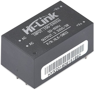 

xcluma HLK-5M03 AC 240V to DC 3.3V 5W Step-Down Power Supply Module Electronic Components Electronic Hobby Kit