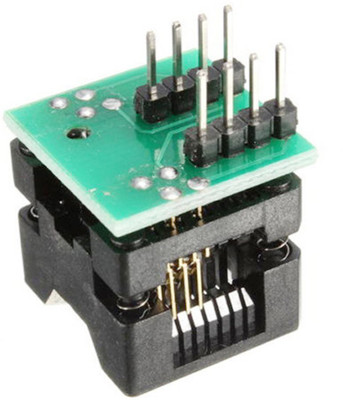

xcluma SOIC8 SOP8 to DIP8 EZ PROGRAMMER ADAPTER SOCKET CONVERTER MODULE Electronic Components Electronic Hobby Kit