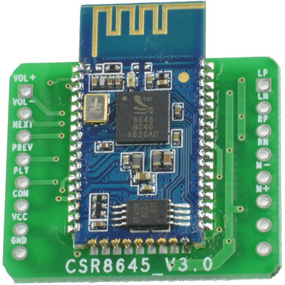 

xcluma Bluetooth 4.0 CSR8645 Amplifier Board 5W+5W APT-X Stereo Receiver Amp Module Electronic Components Electronic Hobby Kit
