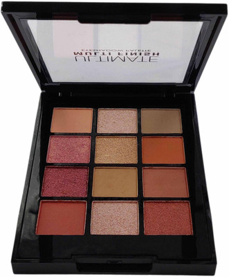 

One Personal Care 12 in 1 Ultimate Multi Finish Eye Shadow Palette (HF1003-02) 10 g(Multicolor, Pink, Orange, Brown, Red, Beige)