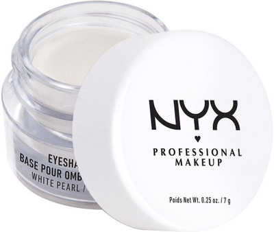 

Nyx Professional Makeup Eyeshadow Base, White Pearl, 0.25 Ounce 0.86 g(White pearl)