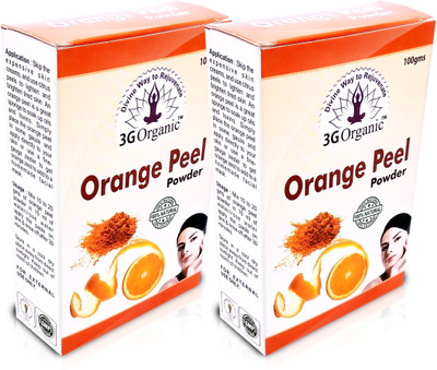 

3G Organic Orange Peel Powder Organic Pack of 2(200 g)