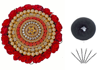 

Confidence New Design Gajra Hair Accessories For Wedding Girls And Women, Multicolor Hair Accessory Set(Multicolor)