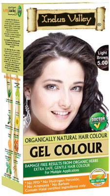 

Indus Valley Organically Natural Gel Light Brown Hair Color(Light Brown)