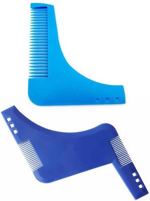 

JAGTEK Beard Comb For Men, Blue, Pack of 2