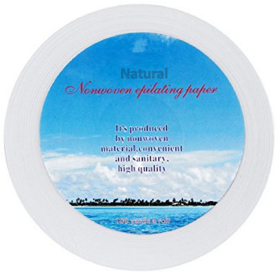 

Natural high quality non woven hair removal waxing strip roll 91 metre 50 yards Strips(1000 Strips)