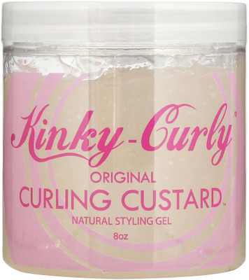 

Kinky Curly Curl Custard Gel, 8 oz Cream(227 g)