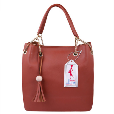 

Ritupal Collection Hand-held Bag(Tan)