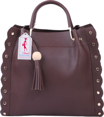

Ritupal Collection Hand-held Bag(Brown)