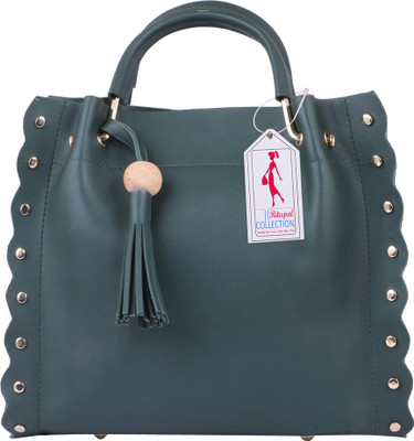 

Ritupal Collection Hand-held Bag(Green)