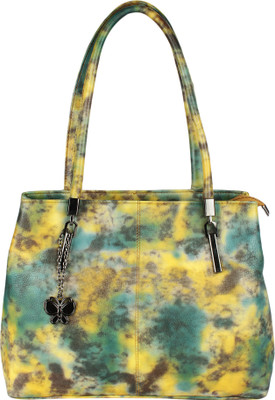 

Butterflies Hand-held Bag(Green, Yellow)
