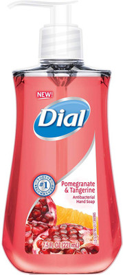 

Dial Liquid Hand Soap, Pomegranate and Tangerine, 7.5 Ounce(221 ml, Bottle)