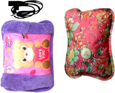 

OYD Pain Relief Electric GEL Warm Bag Electric 1 L Hot Water Bag (Multicolor) 2 Pack of Electric Velvet Fur electric 1 L Hot Water Bag(Multicolor)