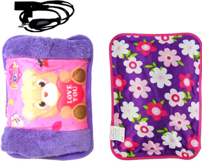 

OYD Best Quality Gel Hot Water Bag For Joint & Muscular Pain electrical 1 L Hot Water Bag (MultiColor) 2 Pack of Electric Velvet Fur electric 1 L Hot Water Bag(Multicolor)