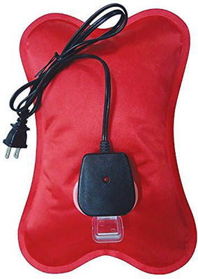 

CRETO Best Quality Electric Warm Hot Water Pad single thermostat (Color-Red) electric 1 L Hot Water Bag(Multicolor)