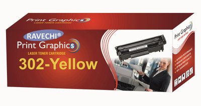 

Ravechi 302 Yellow Single Color Ink Toner(Yellow)