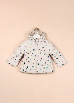 

United Colors of Benetton Full Sleeve Printed Baby Girls Jacket, 901