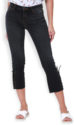 Tokyo Talkies Flared Women Black Jeans
