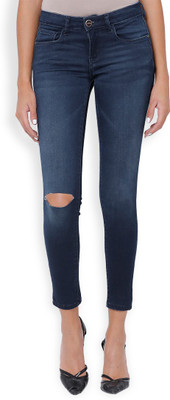 Tokyo Talkies Super Skinny Women Dark Blue Jeans