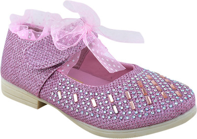 

LNG Lifestyle Girls Velcro Ballerinas(Pink