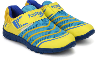 

Footfun Boys & Girls Velcro Sneakers(Multicolor, Blue