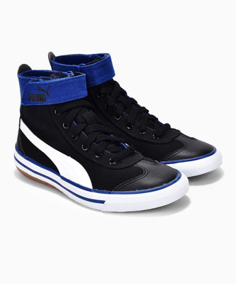 

Puma Boys & Girls Lace Sneakers(Black, Puma black-puma white