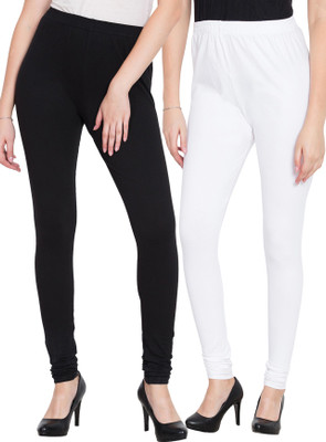 NGT Churidar Ethnic Wear Legging(Multicolor, Solid)