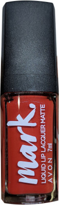 

Avon Mark Liquid Lip Lacquer Matte(7 ml, Orange you Happy)