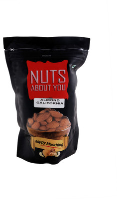 

NUTS ABOUT YOU ALMONDS CALIFORNIA 500GM Almonds(500 g, Pouch)