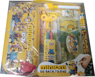 

13-HI-13 Pencil Set Pencil Box Art Art Plastic Pencil Box(Set of 1, Multicolor)