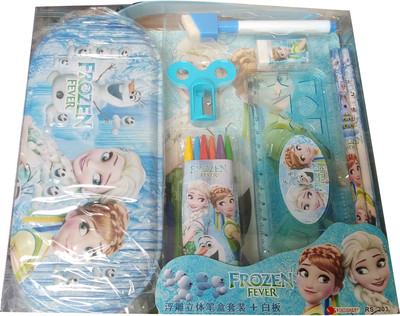 

13-HI-13 Pencil Set Pencil Box Art Art Plastic Pencil Box(Set of 1, Multicolor)