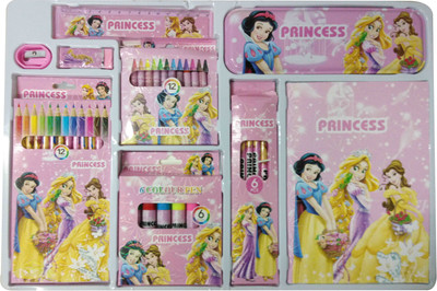 

13-HI-13 Pencil Set Pencil Box Art Art Plastic Pencil Box(Set of 1, Multicolor)