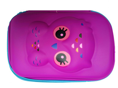 

13-HI-13 na pouch Art Canvas Pencil Box(Set of 1, Multicolor)