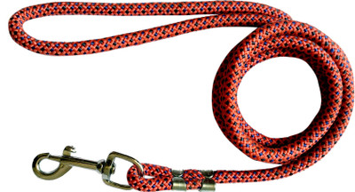 

SAWAY Imported High Quality Nylon Rope Leash 12MM170CM 170 cm Dog Martingale Leash(Red, Black)