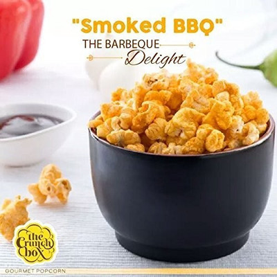 

THE CRUNCH BOX Smokehouse BBQ Popcorn 100 g Tin Popcorn(100 g)
