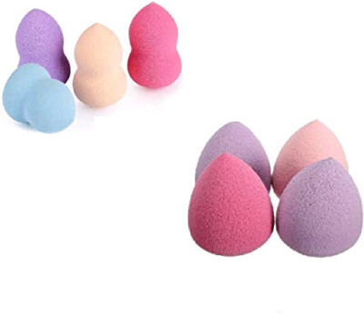 

sweetpea Set of 8 Makeup Beauty Foundation Cream Powder Liquid Blender Spong Puff