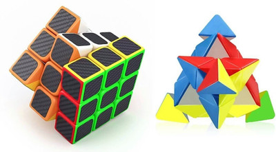 

zhomcollection Pyramid & Rubics Cube(2 Pieces)