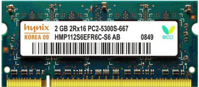 

Hynix Genuine DDR2 2 GB (Single Channel) Laptop (2GB LAPTOP RAM)