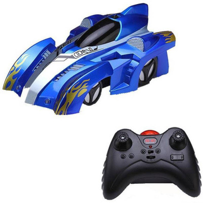 

JSK Collection Wall Climber Car with 360° Rotation With Remote Control(Blue)