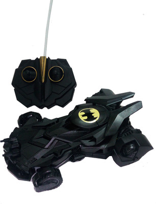 

TALKING GANESHA Full Function Batman Batmobile Super RC Car with rechargeable Batteries & charger - Black(Black)