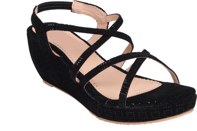 

DICY Women Black Wedges