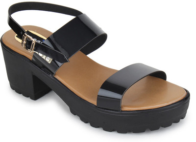 Sapatos Women Black Heels Flipkart