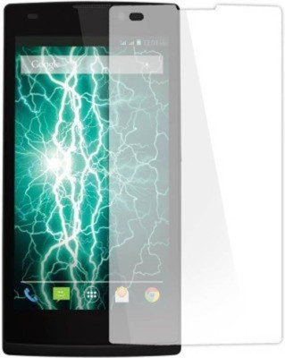 BHRCHR Tempered Glass Guard for Lava Iris Fuel 60(Pack of 1)
