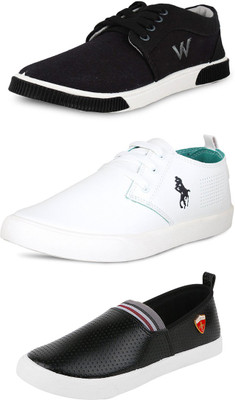 

Trenqs Sneakers For Men(Multicolor, Black