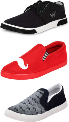 

Trenqs Sneakers For Men(Multicolor, Black